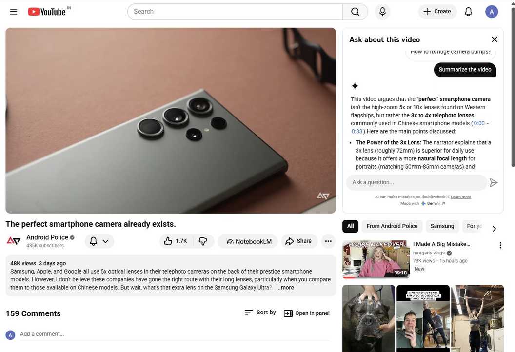 YouTube'da uzun video derdi bitti: Gizli Gemini düğmesi kaydırmaya son veriyor
