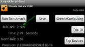 HTC Hero Linpack numbers