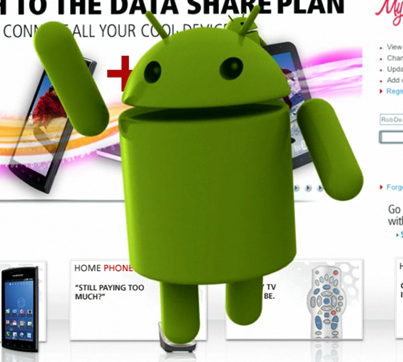Android Takes Over Rogers.com - This You Need To See
