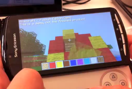 Minecraft Handy First Video Preview Of Minecraft For Android Surfaces Online, Fans ...
