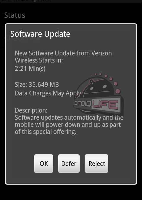 [Updated: Download Link Added] HTC Thunderbolt Software Update Rolling ...