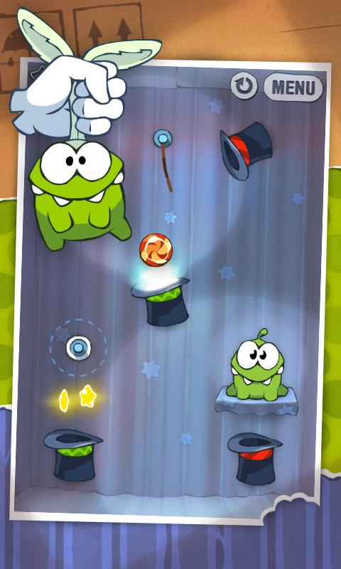 Cut The Rope Now in Android Market [Ad-Free] for $0.99 - Android Community