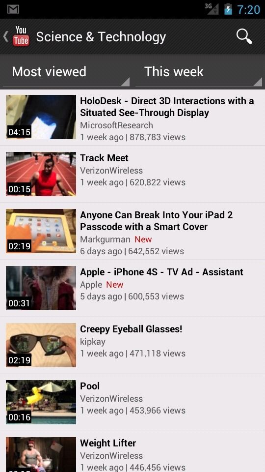 [Getting To Know Android 4.0, Part 3] YouTube Grows Up