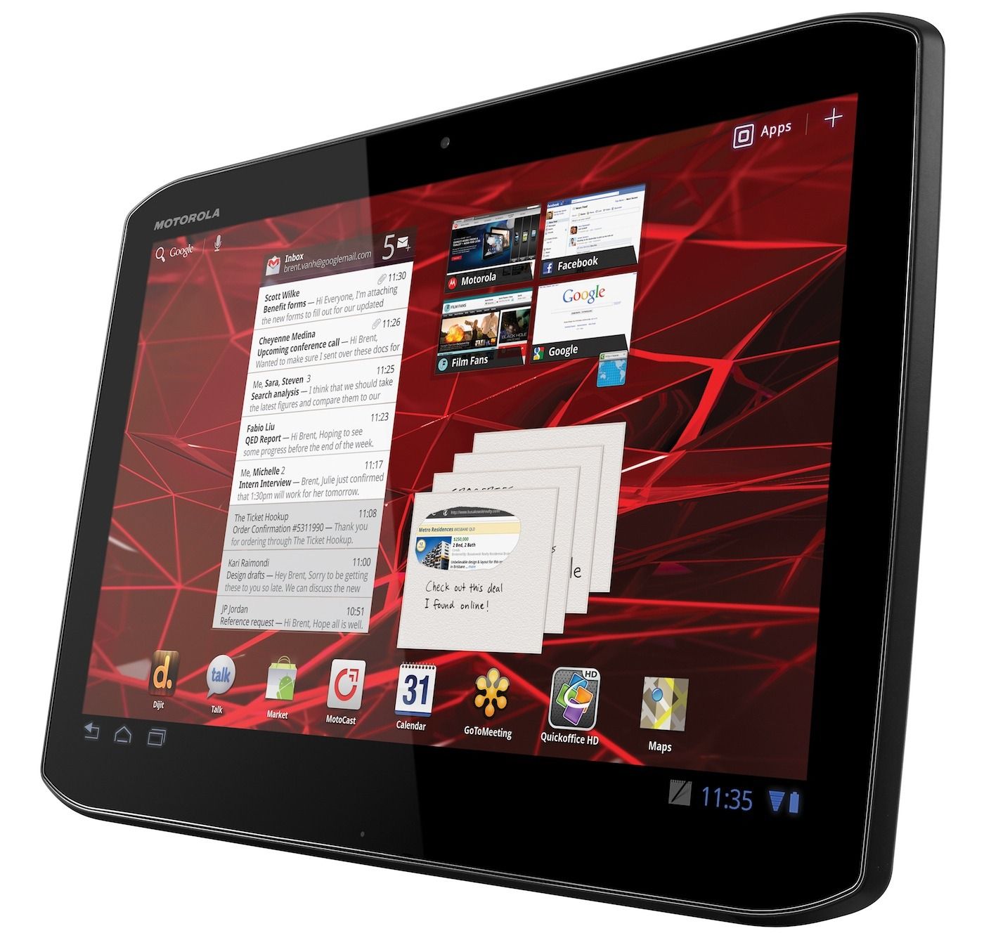 Motorola Announces XOOM 2 And XOOM 2 Media Edition Tablets In The UK ...