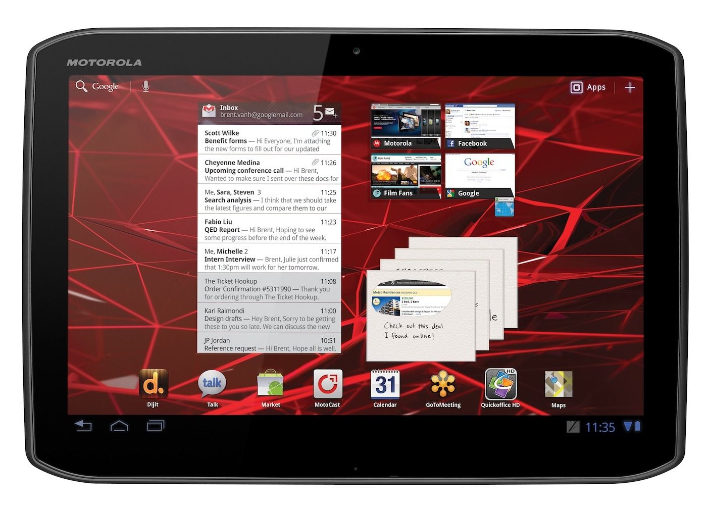 Motorola Announces XOOM 2 And XOOM 2 Media Edition Tablets In The UK ...