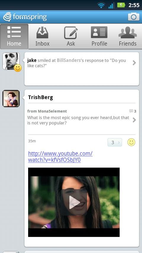 Formspring Android App Hits The Market, Lets You Ask And Answer ...