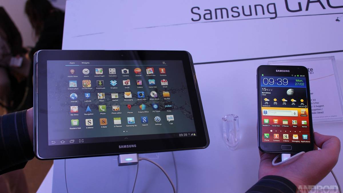 [MWC 2012] Hands-On With The Galaxy Note 10.1: We're Going To Need A ...