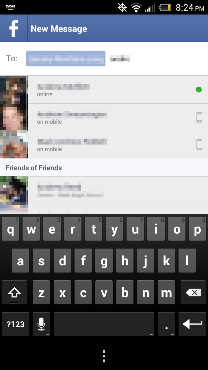 Facebook Messenger Updated To Version 1.8 – Add Friends Of Friends To ...