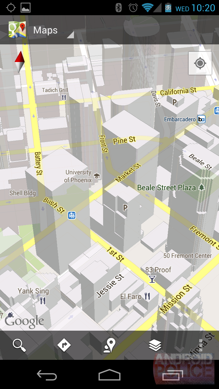 What's Really New In Google Maps 6.12: A '3D' Button, An 'Experiments ...
