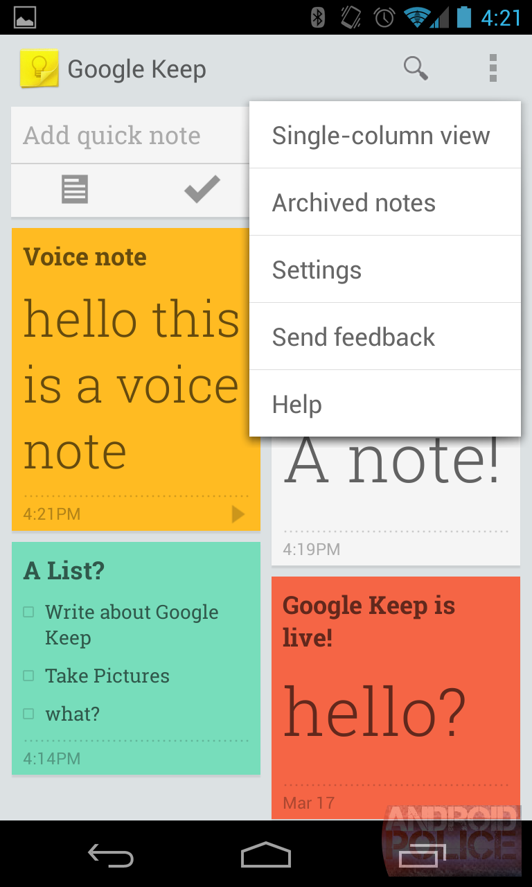 How To Use Google Notes Hands-On With Google Keep For Android: Notes, Checklists, Voice Notes ...