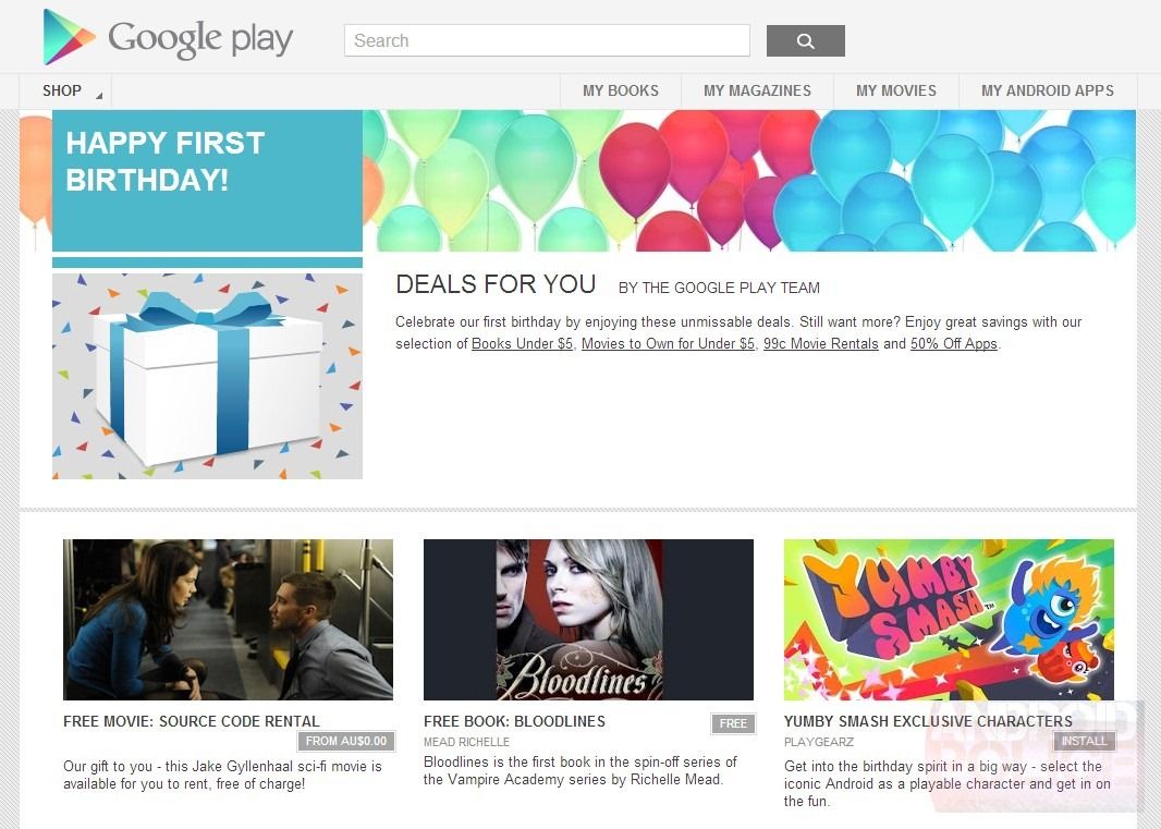 The Play Store's 1-Year Anniversary Sale Has Begun... In Australia ...