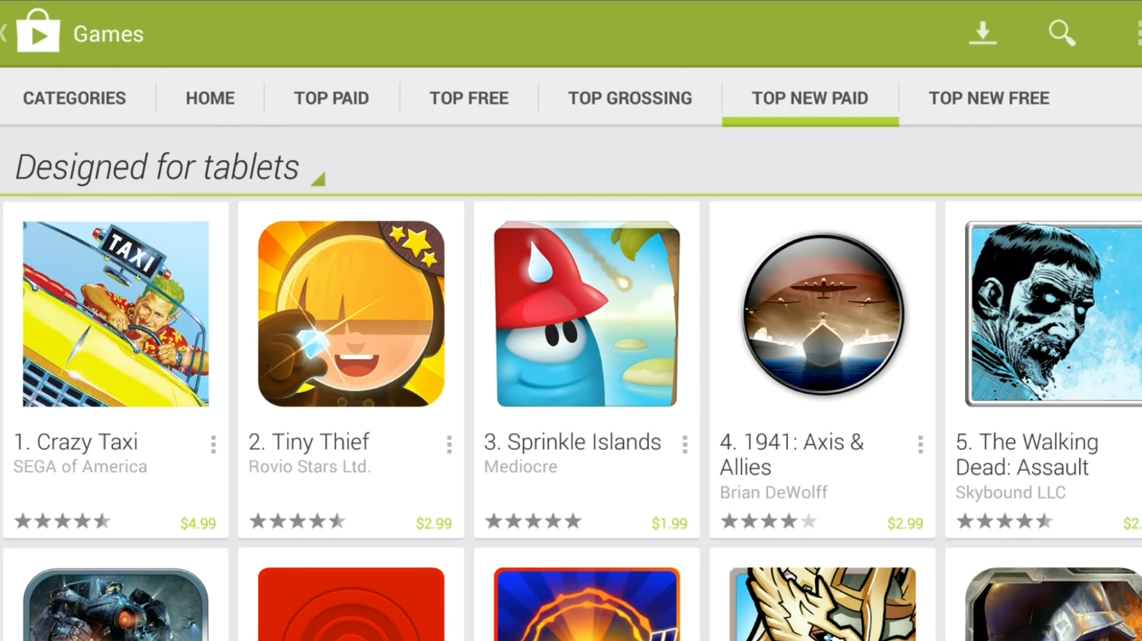 Google Play Games Gets Dedicated App, Comes Preinstalled On The New Nexus 7