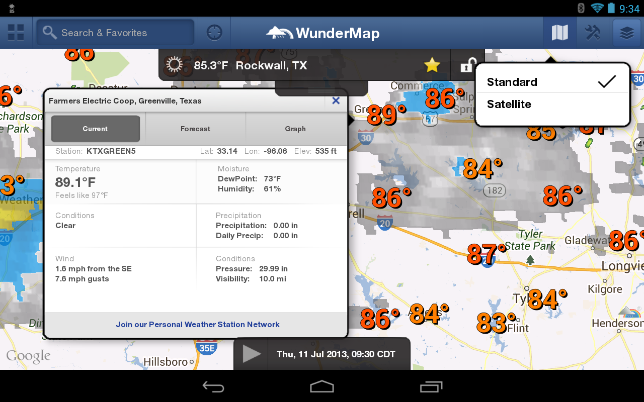 Wunderground Releases WunderMap For Android Tablets, A Unique Weather ...