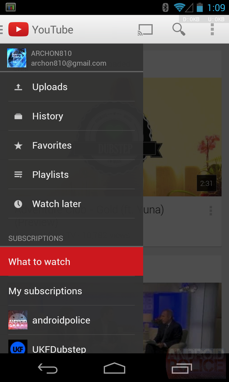 Download: YouTube For Android v5.0.21