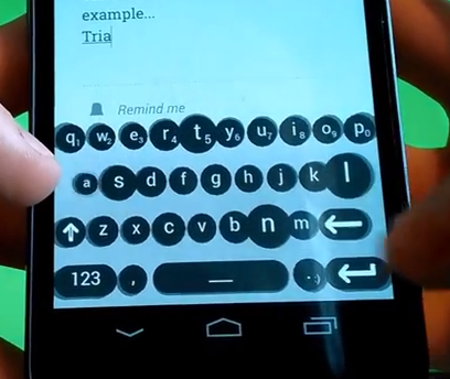 Upcoming Dynamic Keyboard Demoed On Video, Uses Intelligent Prediction ...