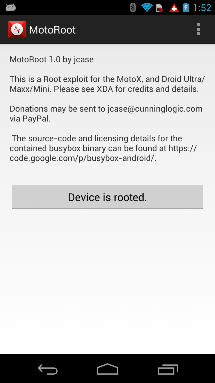How To Root Moto X, Droid Ultra, Mini, And Maxx