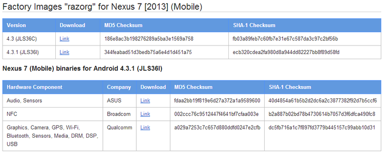 nexus 7