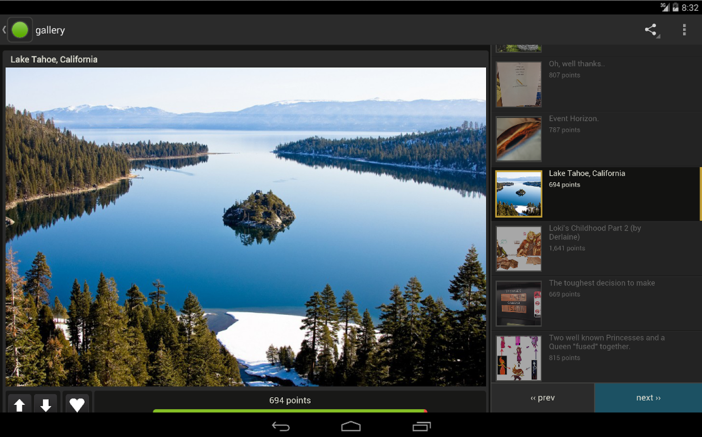 Imgur App Updated To v1.3 With A Tablet Layout, Native Android Action ...