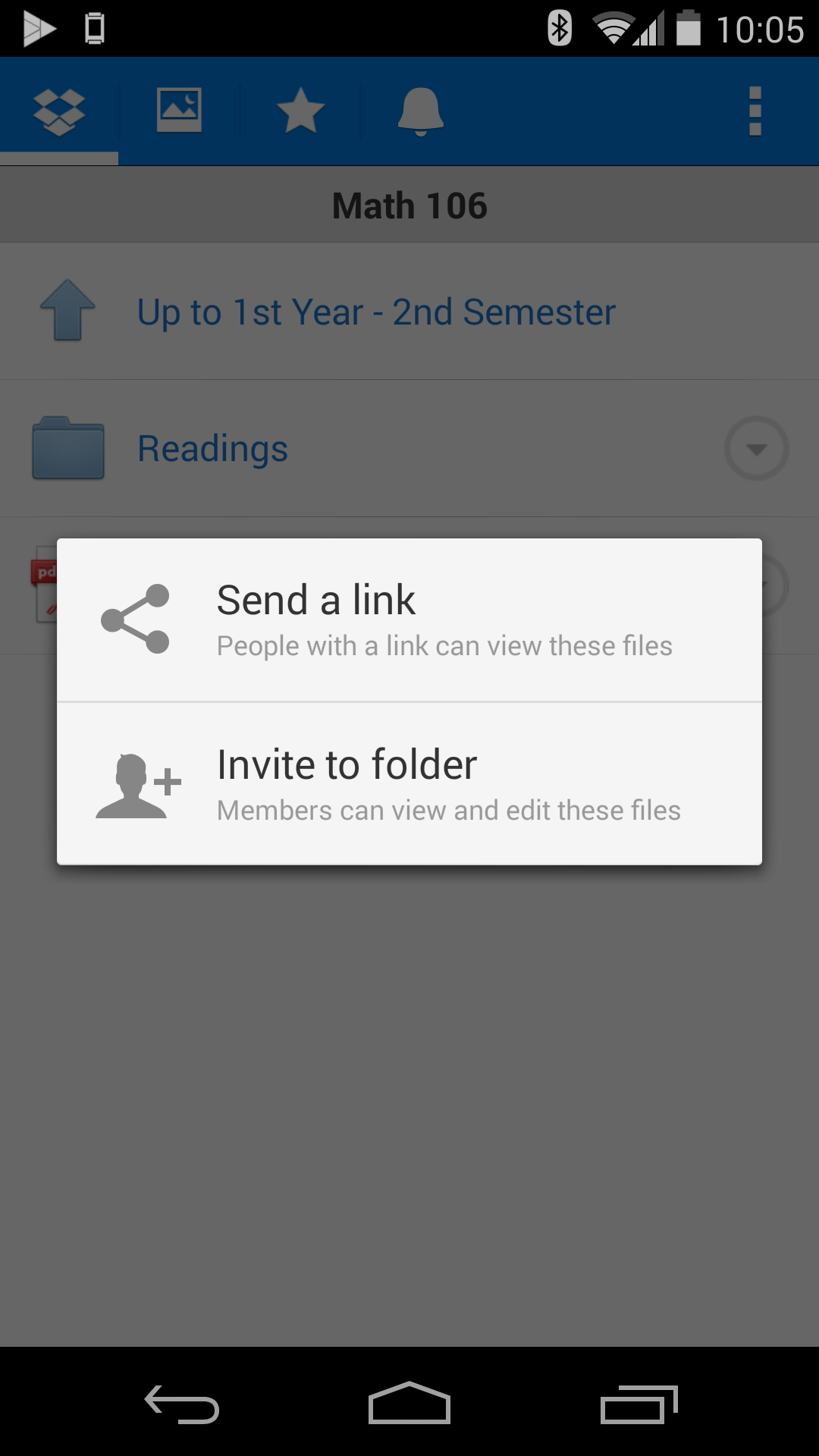 Dropbox v2.3.12 Adds Ability To Invite Contacts To Shared Folders ...