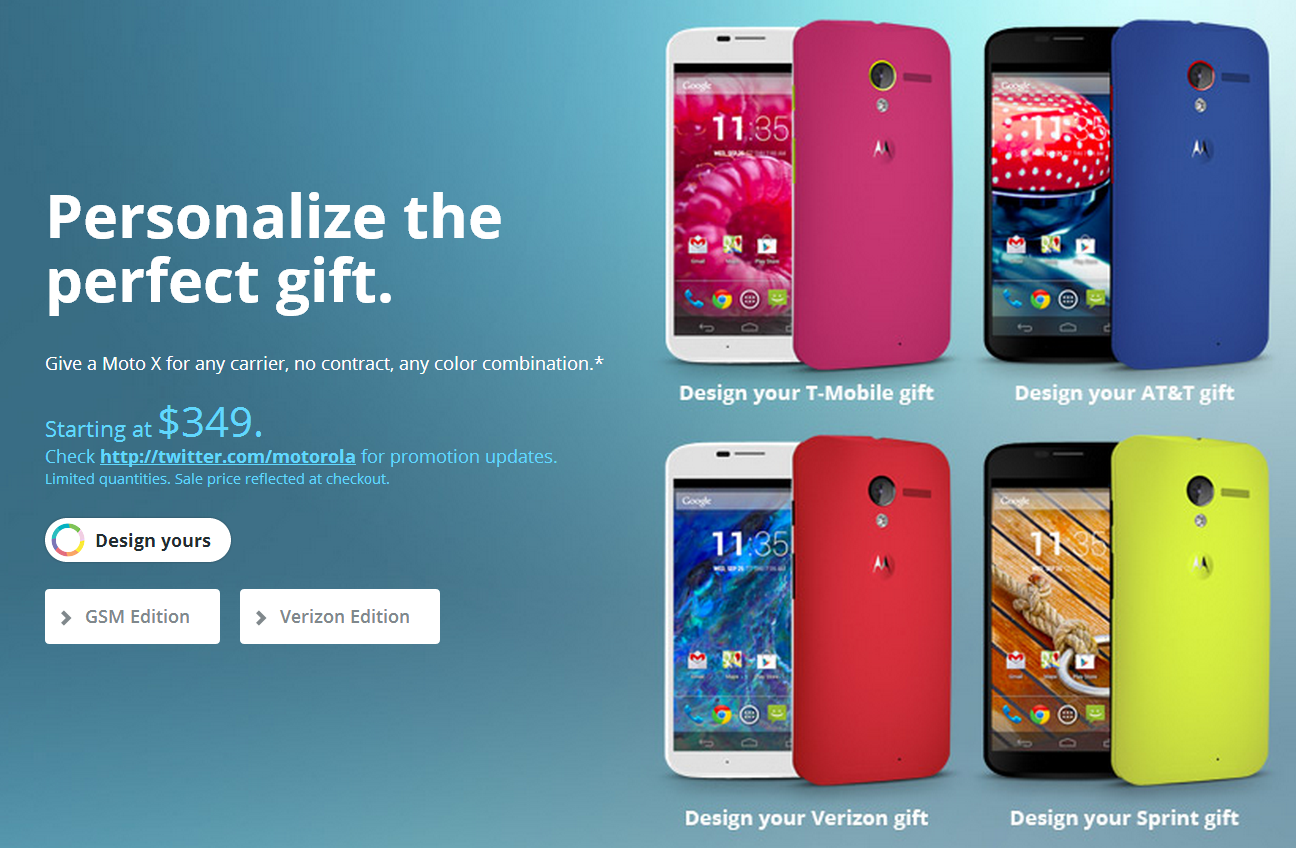 Motorola Will Offer $150 Discounts For Any Off-Contract Moto X Bought ...