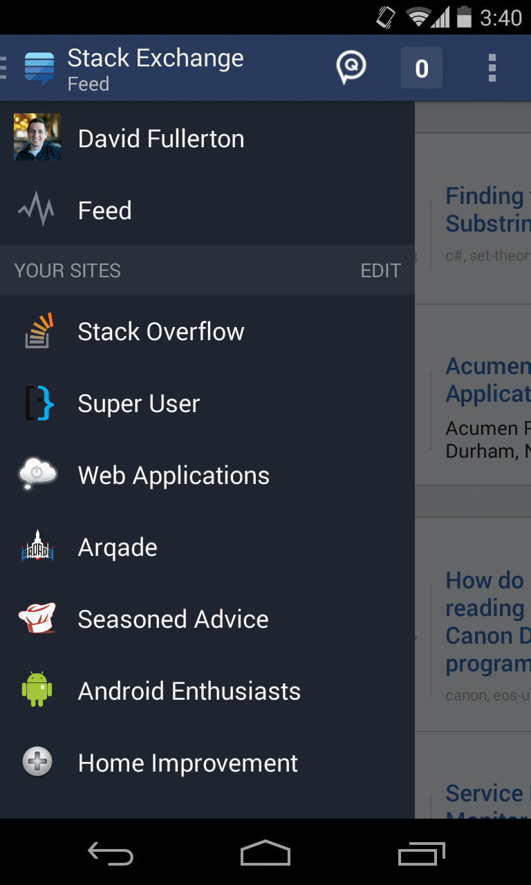 [New App] Stack Exchange Hits The Play Store With Support For Over 120 ...