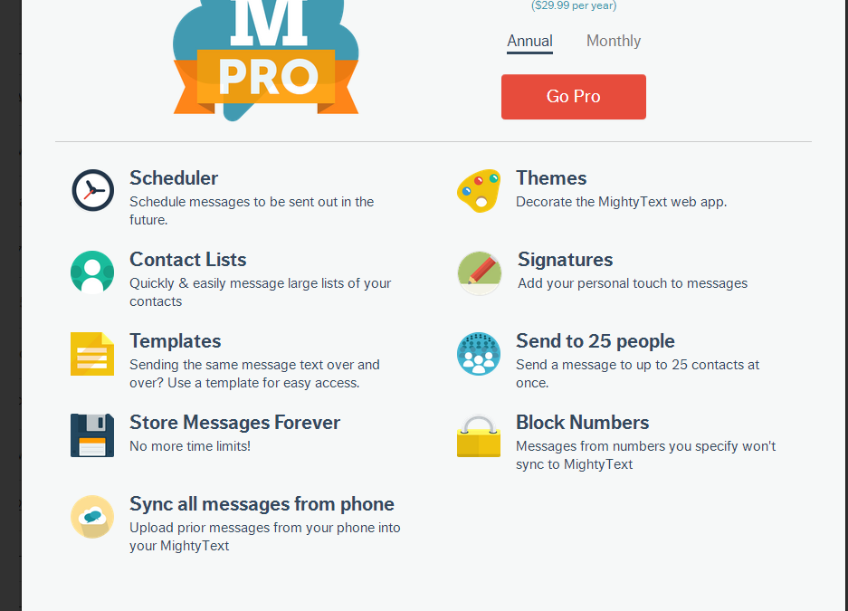 MightyText Announces A Pro Offering, Brings Themes, A Scheduler, Bulk ...