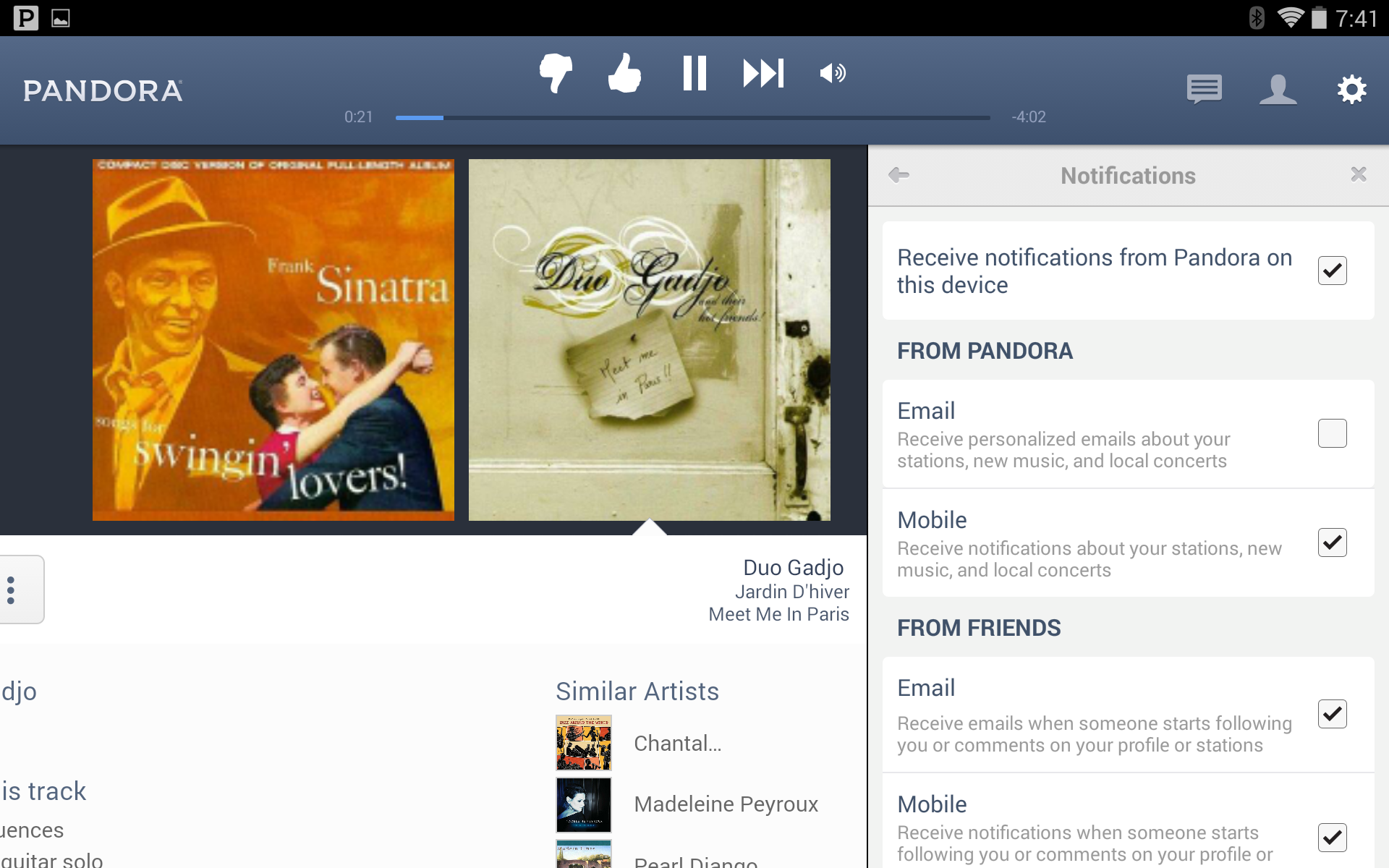 Pandora 5.2 Adds Alarm And Sleep Timer To Tablet Interface, Plus New ...