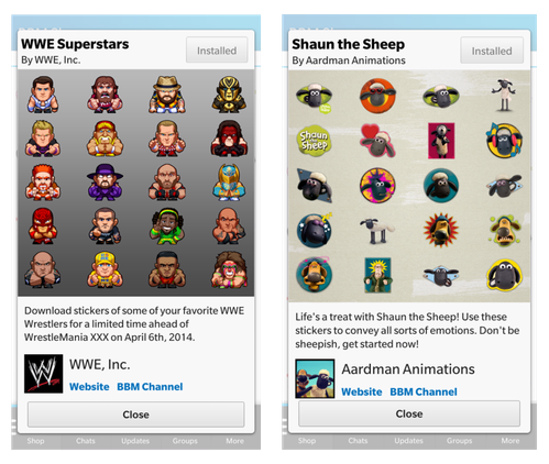 Bbm Wraps BBM 2.1 Is Now Live - Introduces Purchasable Sticker Packs Available In ...