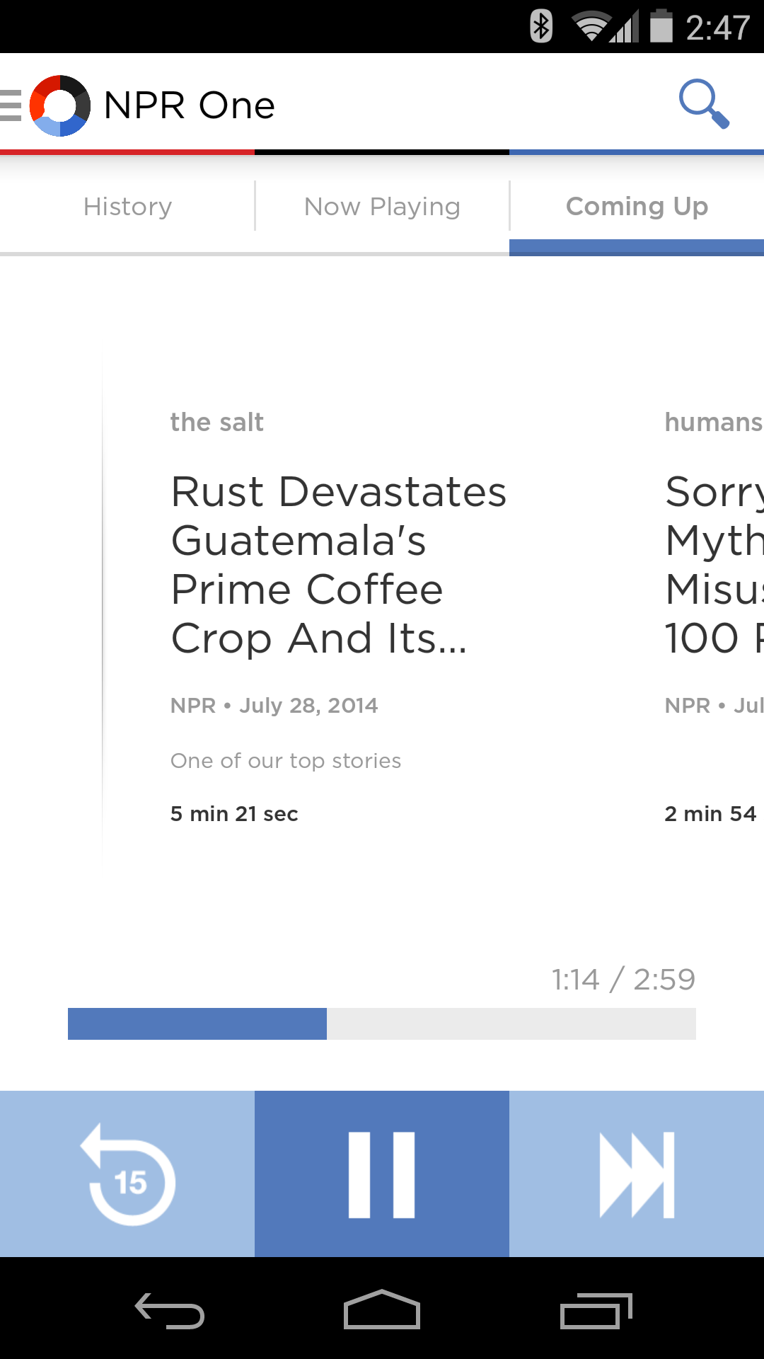 [New App] With NPR One, Dedicated Listeners Can Finally Stream Without ...