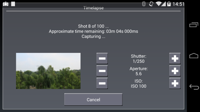 Chainfire Updates DSLR Controller With Interactive Timelapse, Remote ...