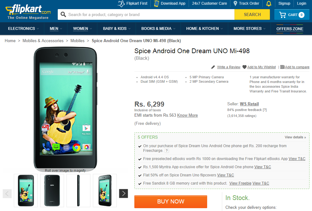 Google Officially Launches Android One In India With Three Phones ...