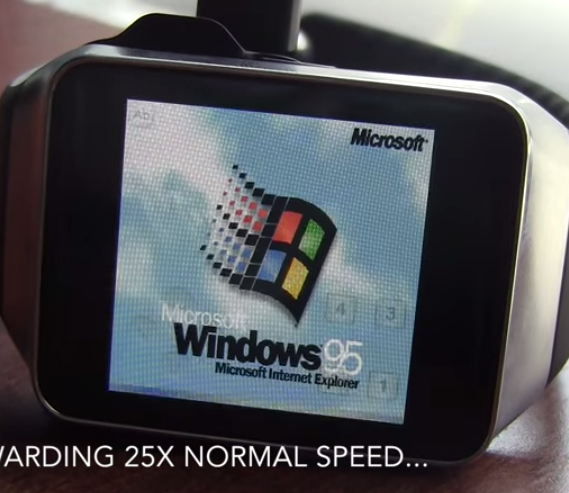 You Can Run Windows 95 On Android Wear, If You're Patient, Methodical ...