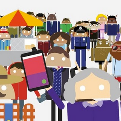 Google Debuts Four More Ads Starring The Cartoon Androidify Figures