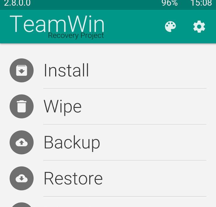 Team Win Recovery Project Gets The Material Design Treatment Thanks To ...