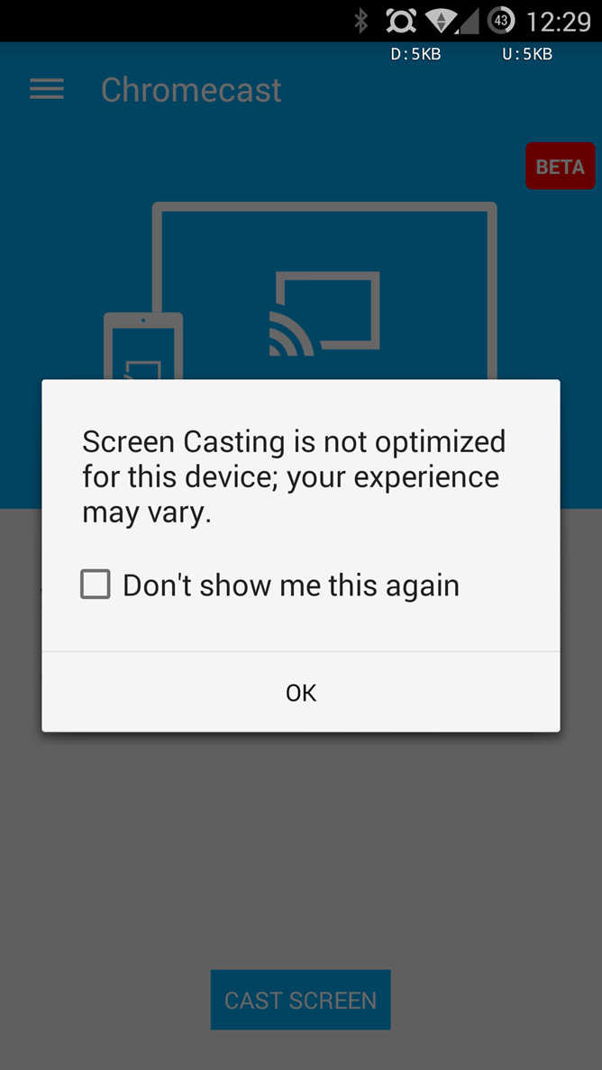 Chromecast App Version 1.9.6 Adds Material Design UI, Beta Screen ...