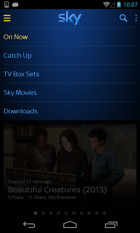 Space Go Sky Go Streaming App Adds Android 5.0 Support In Its Latest Update, But ...