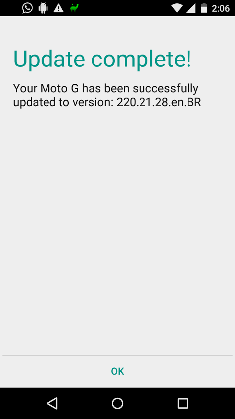 Motorola Is Rolling Out Lollipop To The Moto G 1st Gen (India) And 2nd ...