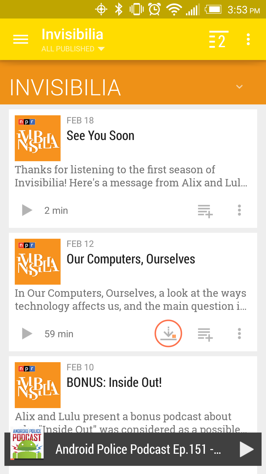 BeyondPod 4.1 Update Brings Dark Theme, Compact Cards, Android Wear App ...