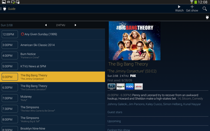 Tivo One Pass Program Guide TiVo Android App Gets Complete Redesign And OnePass In Version 3.0
