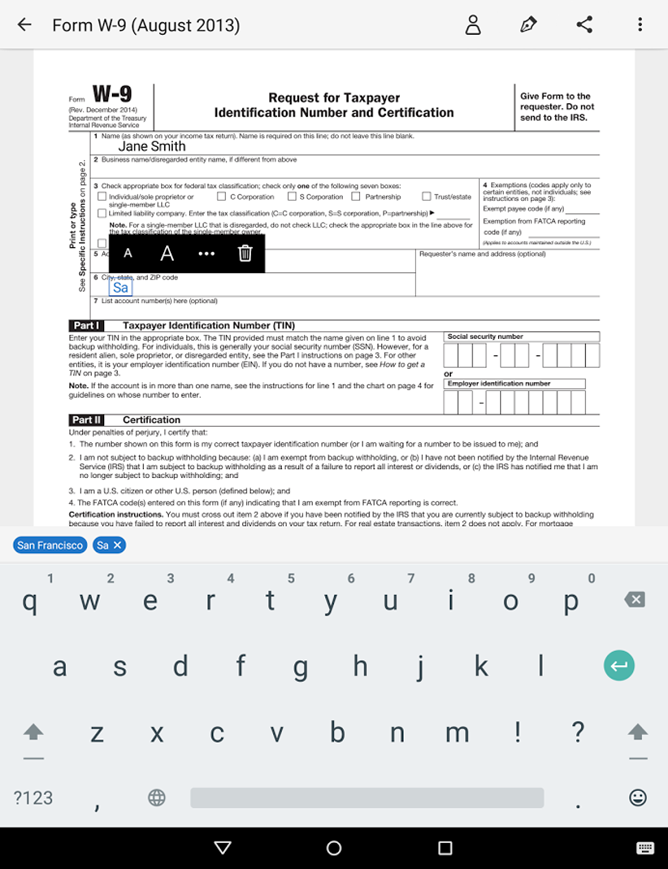 Adobe's Fill & Sign Makes It Easy To Digitize And Fill Out Tedious Forms