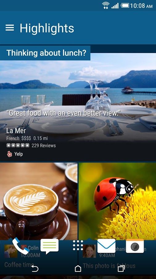 BlinkFeed Launcher Becomes HTC Sense Home, Comes With Themes And ...