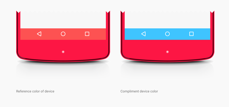 Android Sequence Bar Android's System Bars And Your Interface - Whether And How To Theme