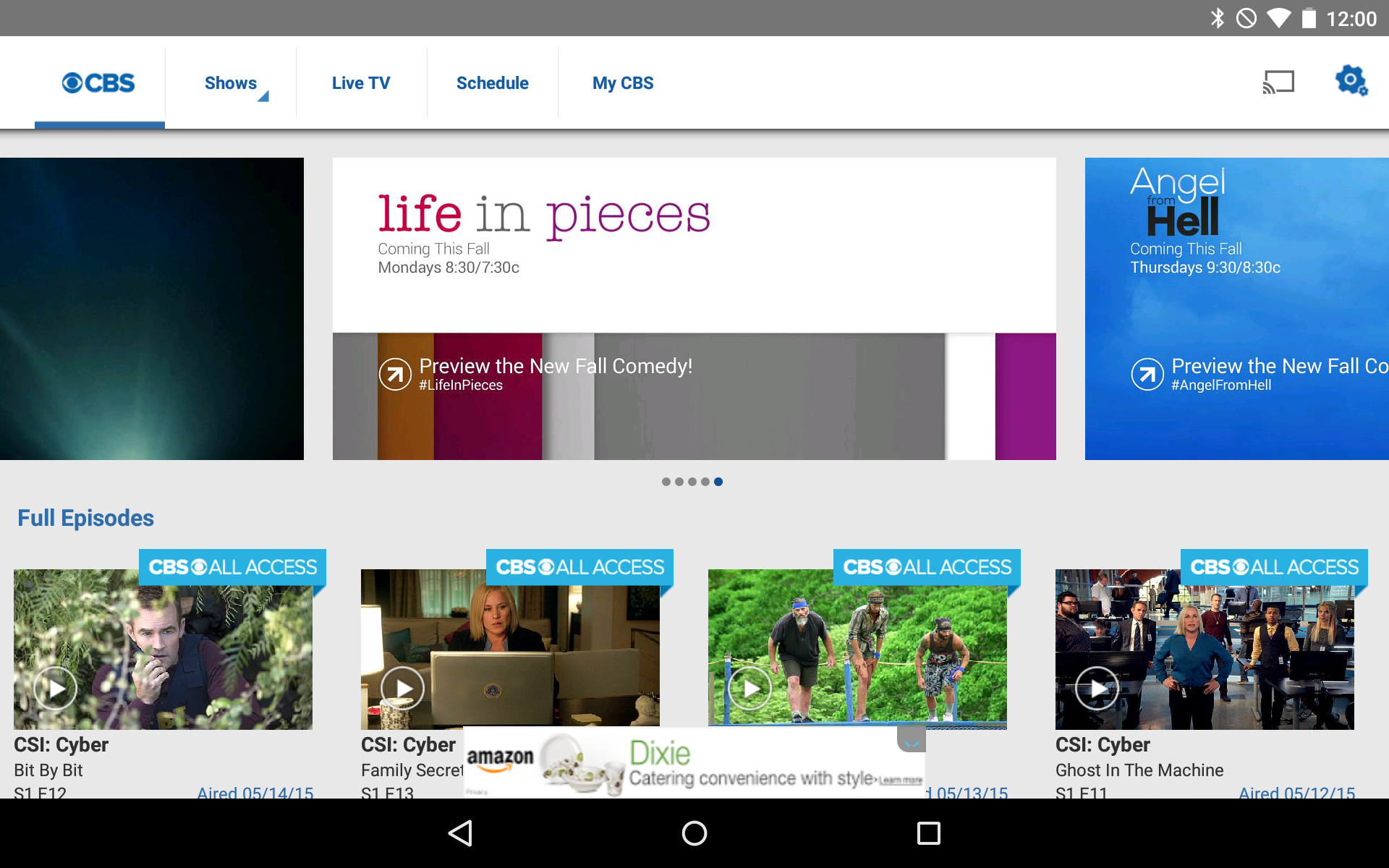 CBS Android App Gets Chromecast Support, All Access Subscription Not ...