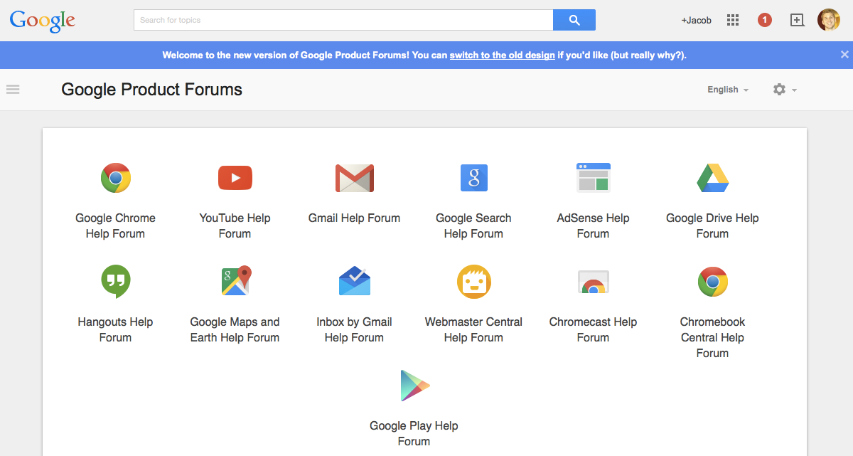 Google Product Forums Finally Get A Material UI Refresh