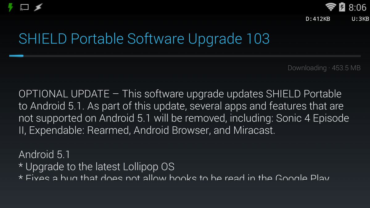 NVIDIA Updates The Shield Portable To Android 5.1, Removes Unsupported ...