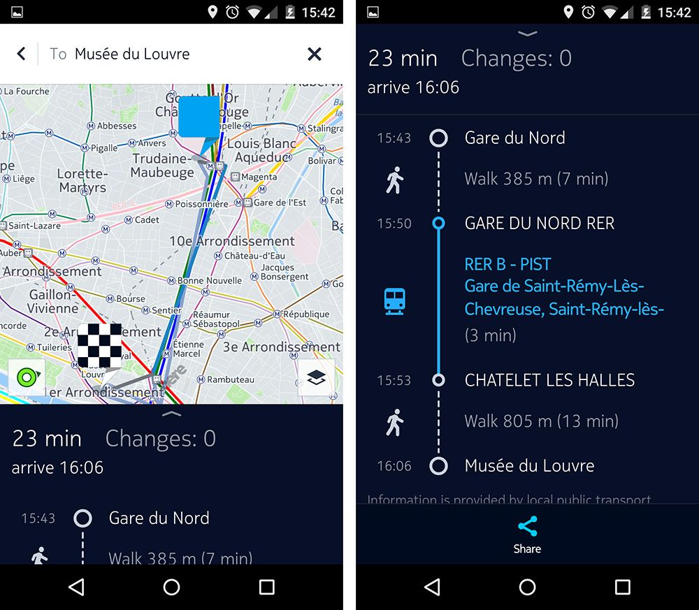 Latest HERE Android Beta Update Lets You Share Not Just Where You're ...