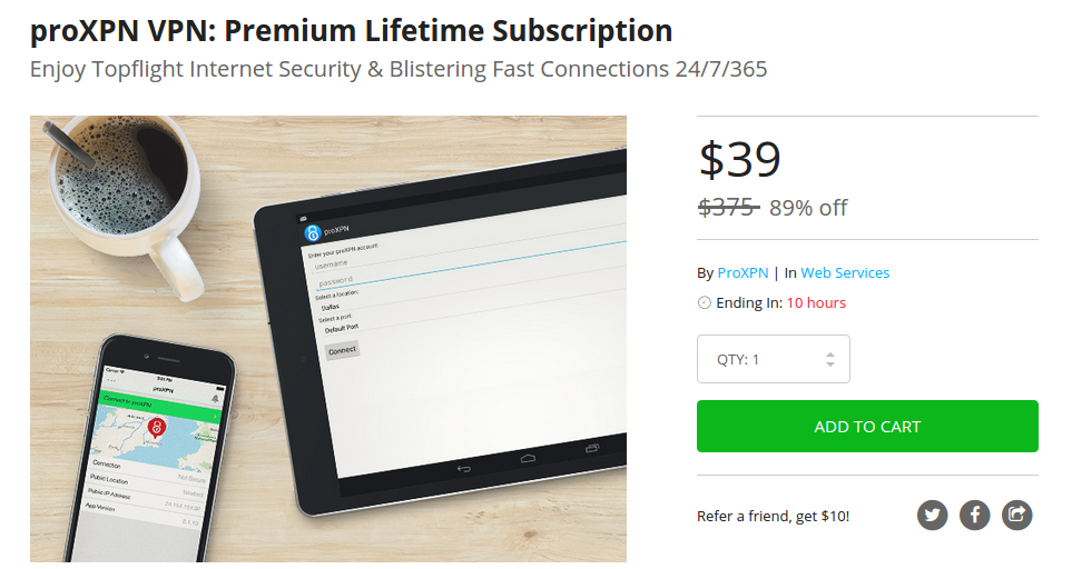 [Deal Alert] Get A Lifetime ProXPN Premium VPN License With No ...