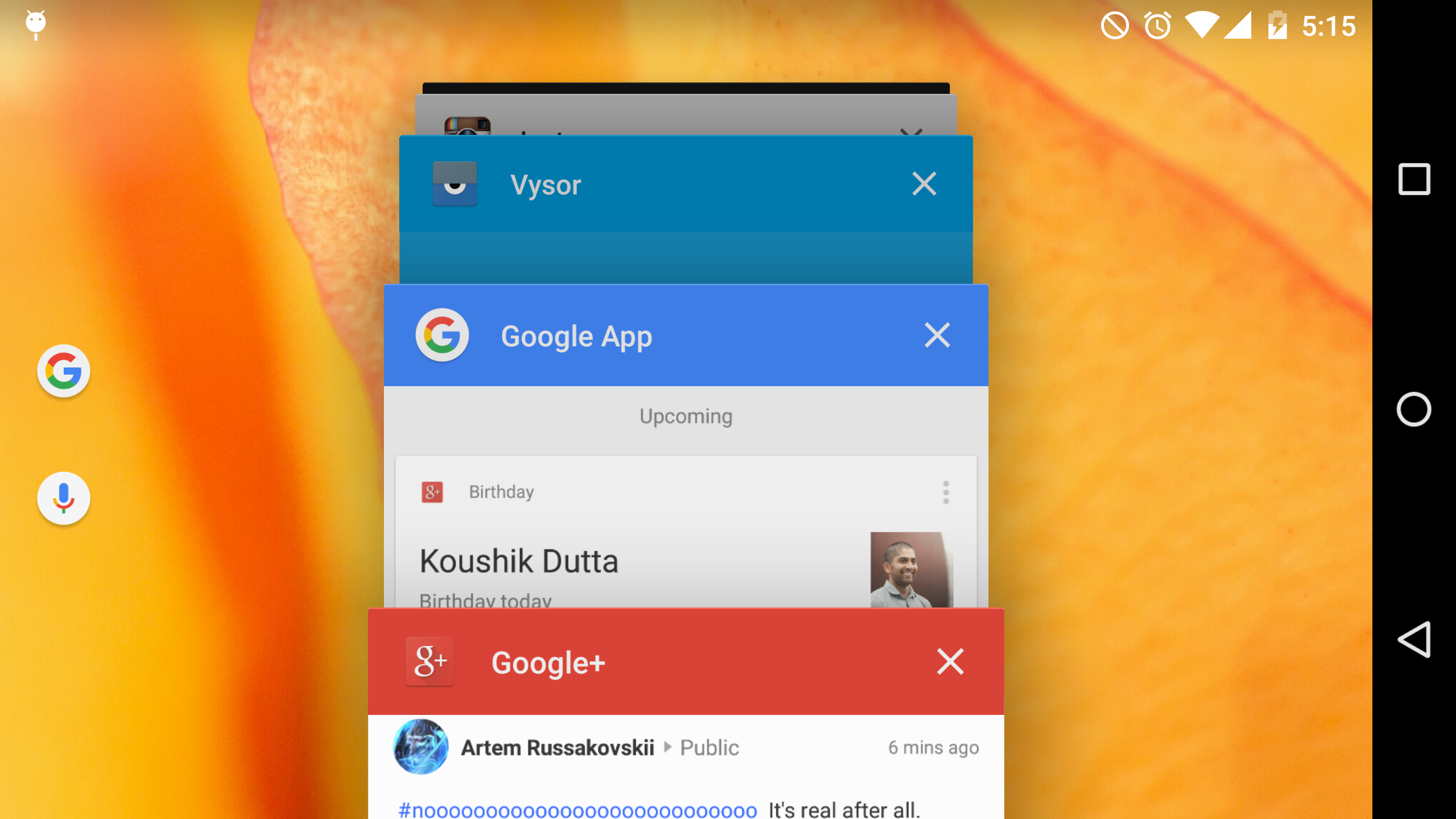 Google App Updated To Version 5.2.33 With New Logo, Icon, Color Galore ...