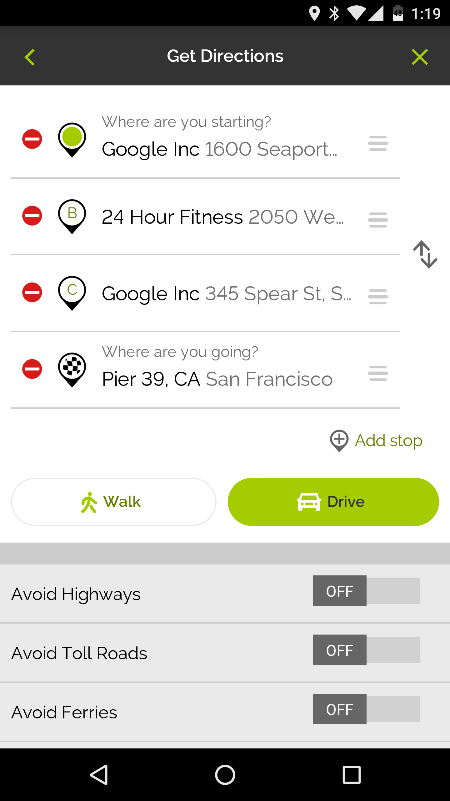 MapQuest Updated To v3.0 With Improved Maps, Multi-Stop Route ...
