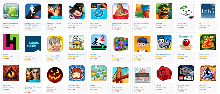 The Amazon Appstore Offers 33 Free Apps And Games Worth $70+ For Halloween